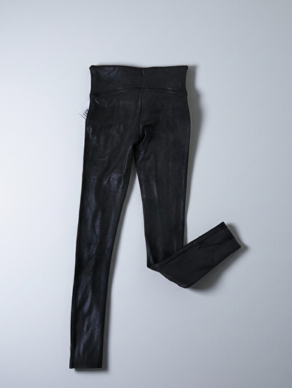 SPANX NWT Faux Leather-Look Leggings Classic High Waist Slimming Womens Size S - Picture 10 of 11